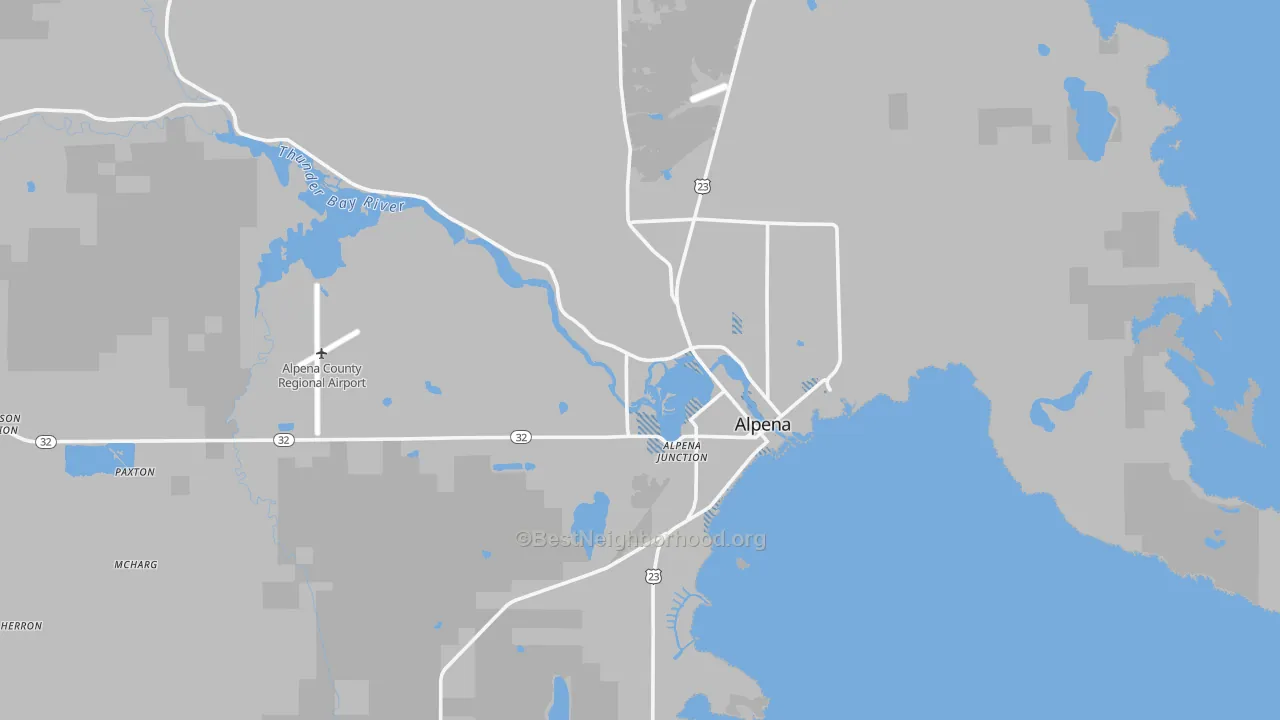 Transit Grade map of 49707, MI
