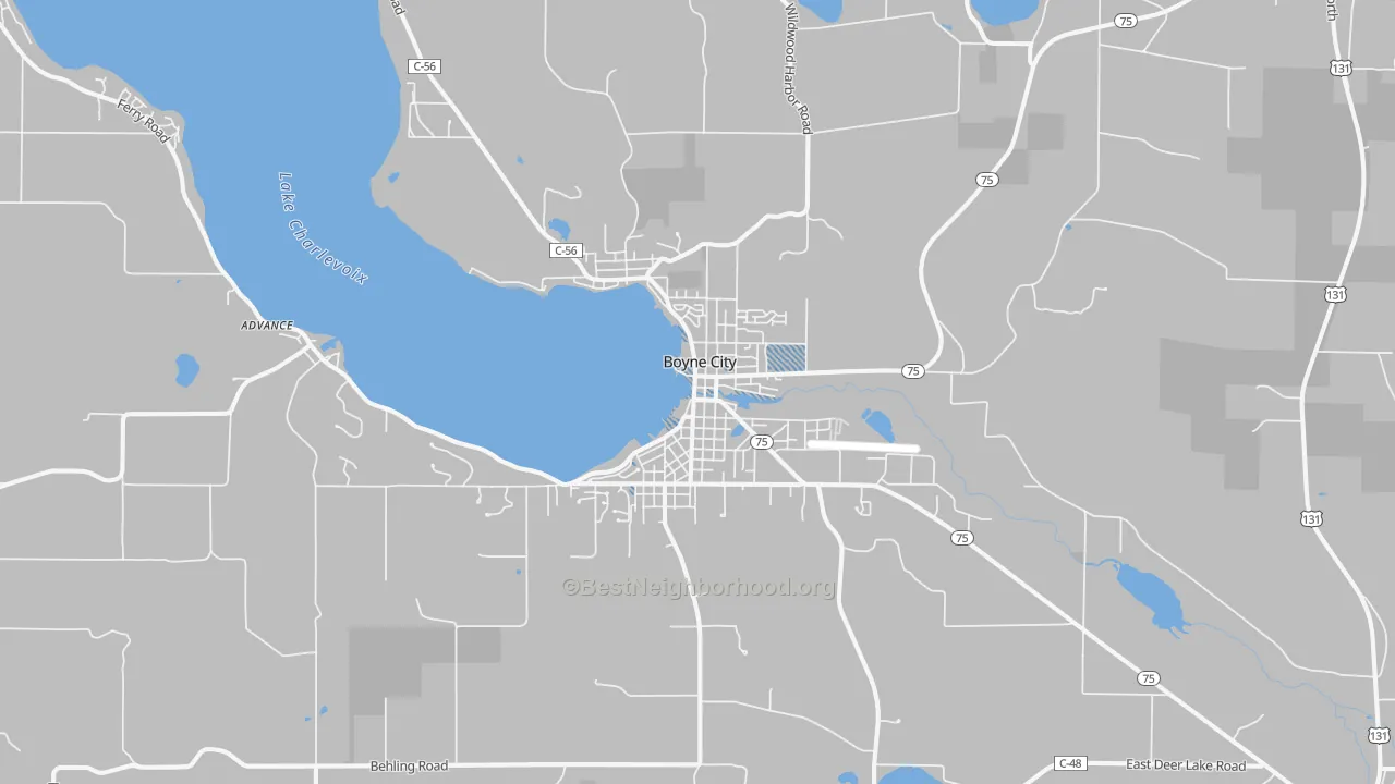 Transit Grade map of 49712, MI