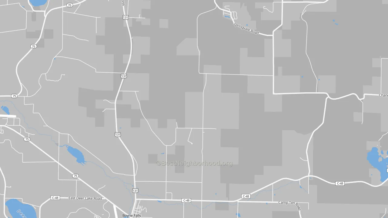 Transit Grade map of 49713, MI