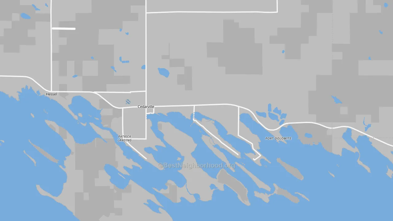 Transit Grade map of 49719, MI