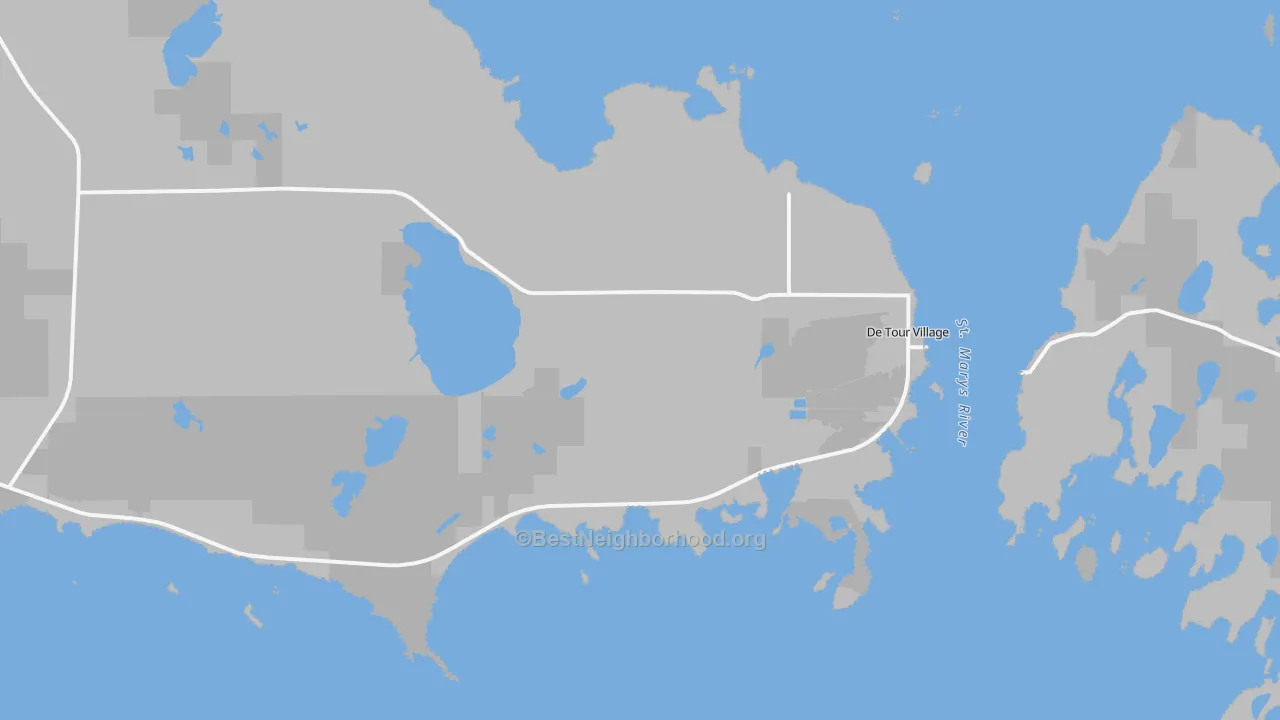Transit Grade map of 49725, MI