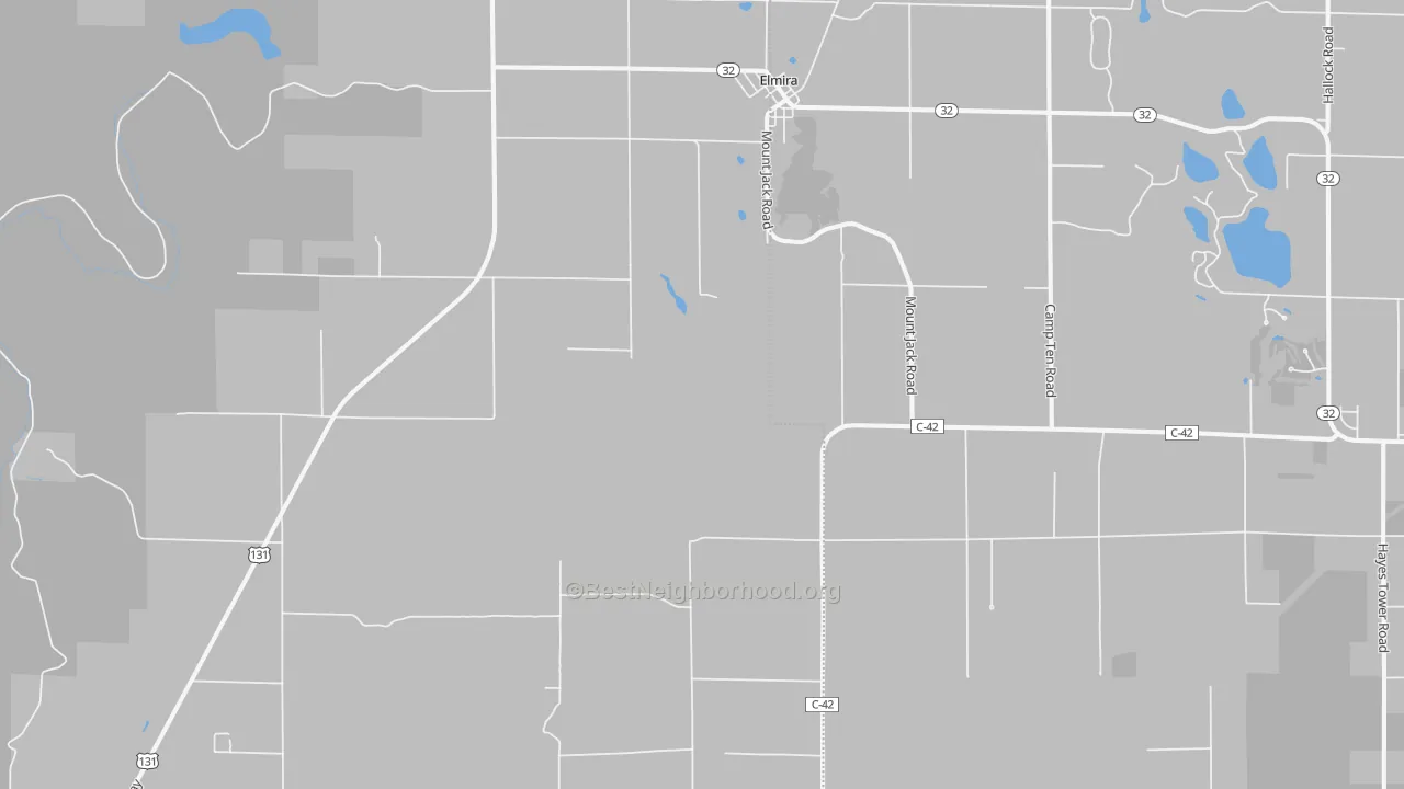 Transit Grade map of 49730, MI