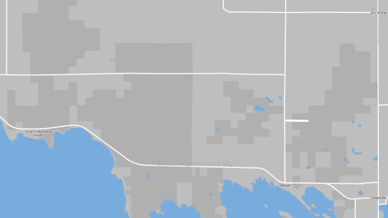 Transit Grade map of 49745, MI