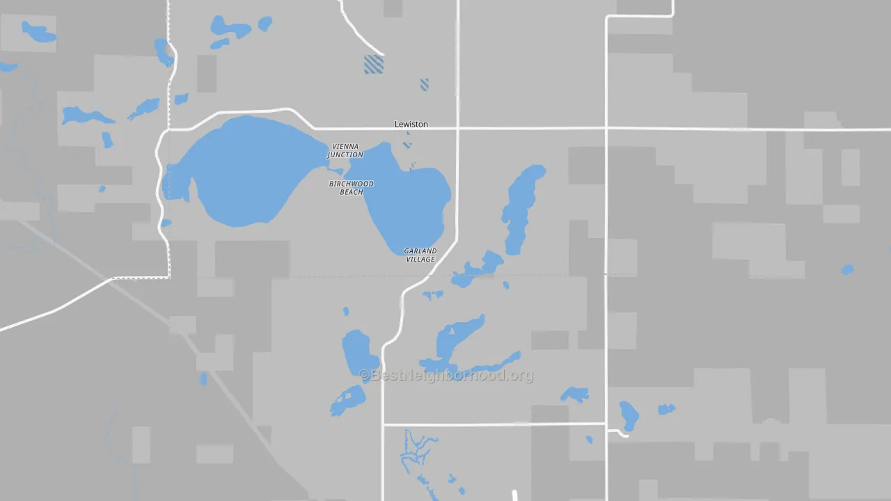 Transit Grade map of 49756, MI