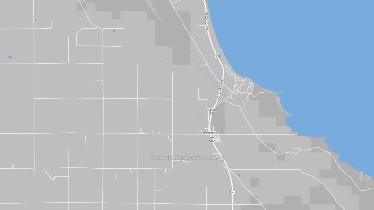 Transit Grade map of 49766, MI