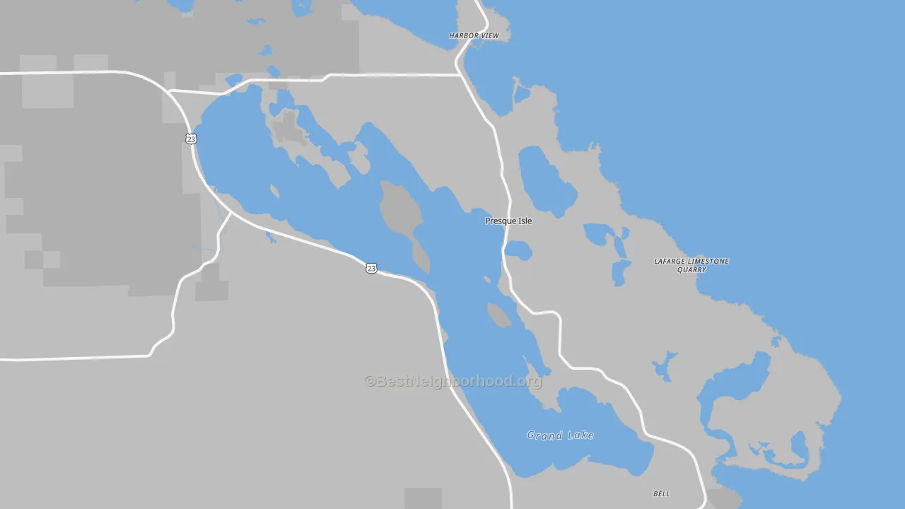 Transit Grade map of 49777, MI