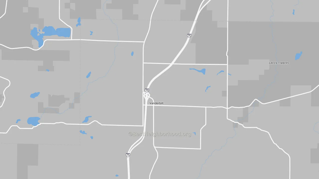 Transit Grade map of 49795, MI