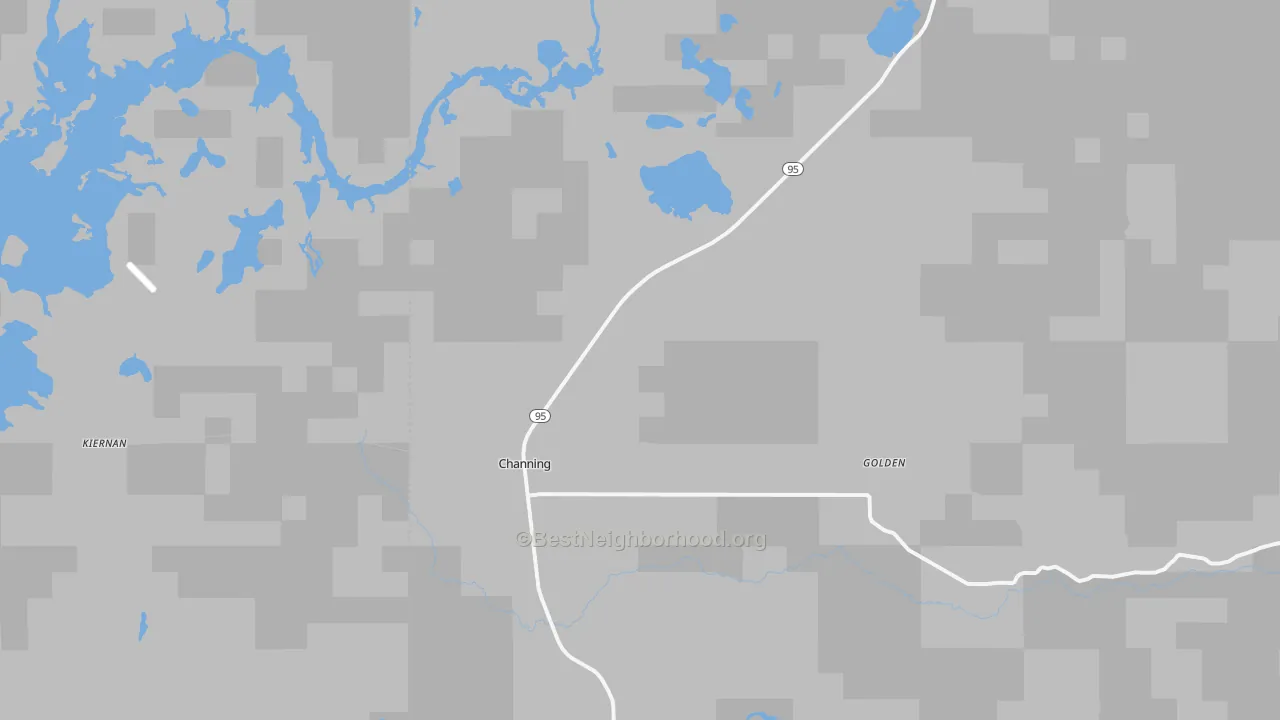 Transit Grade map of 49815, MI