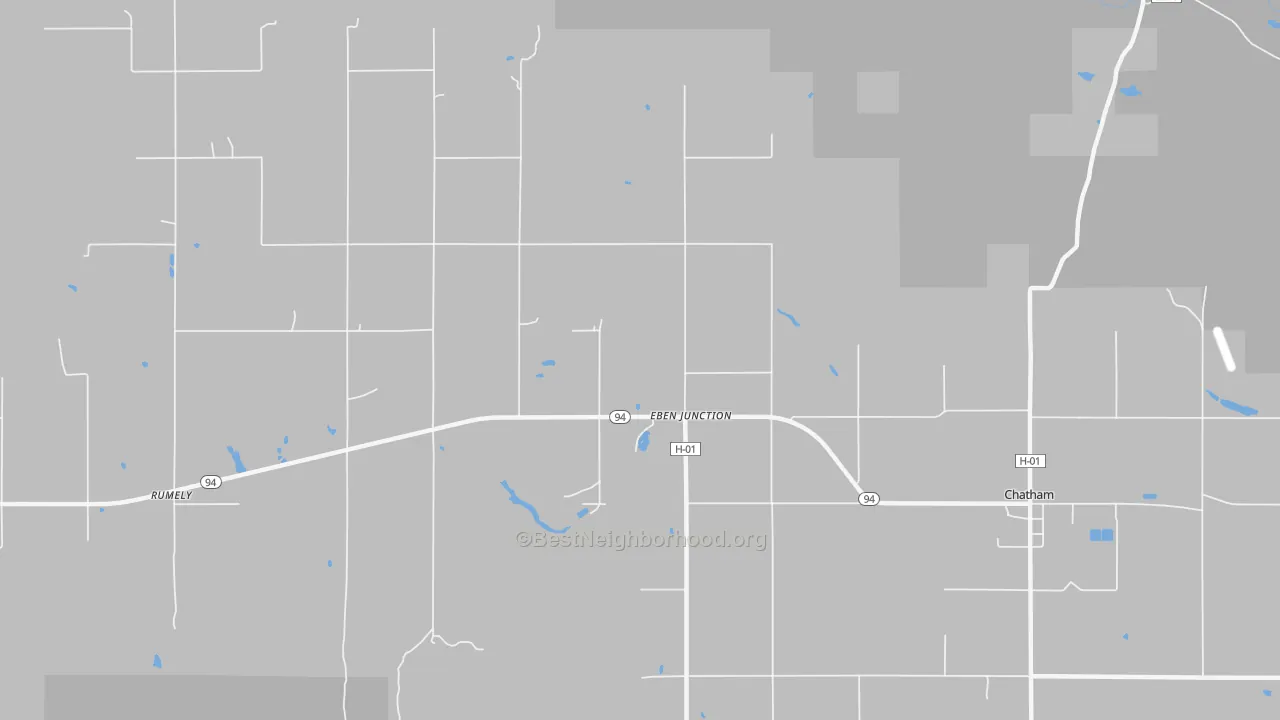 Transit Grade map of 49825, MI