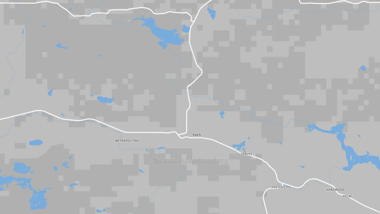 Transit Grade map of 49831, MI