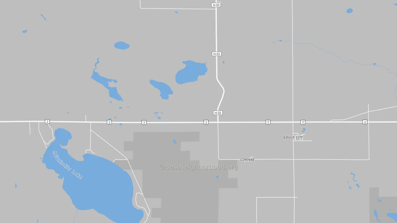 Transit Grade map of 49838, MI