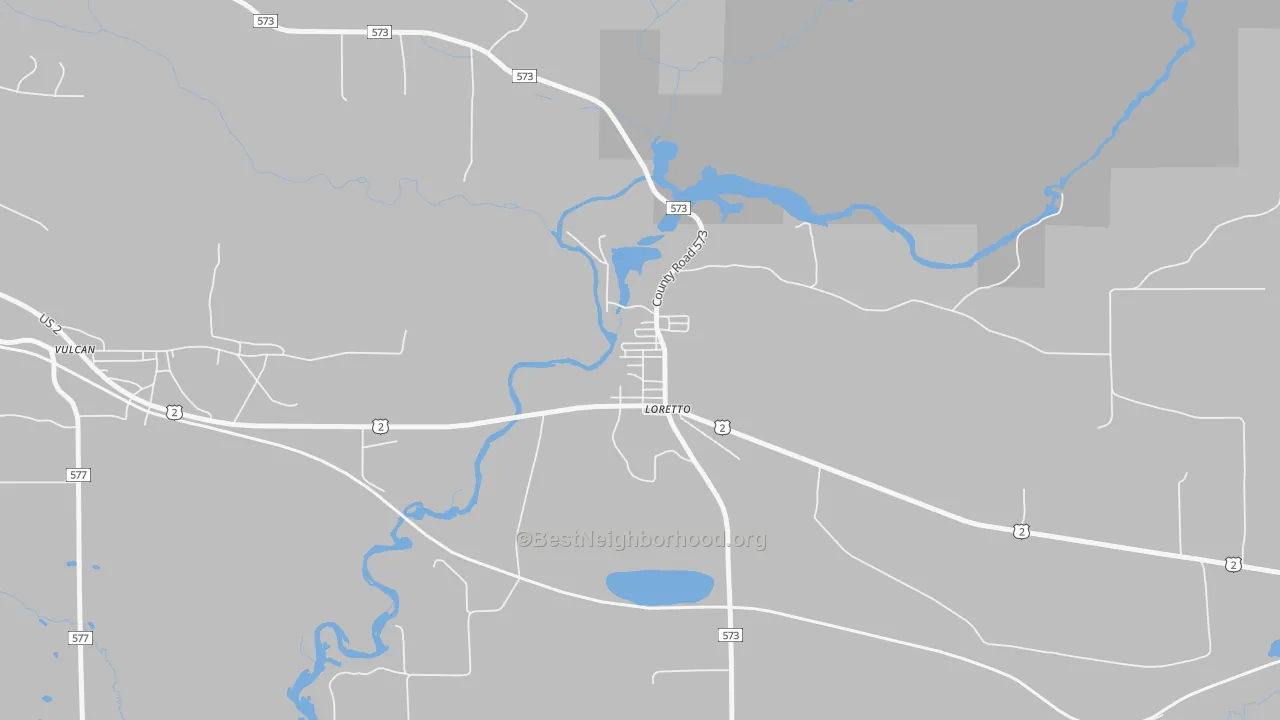 Transit Grade map of 49852, MI