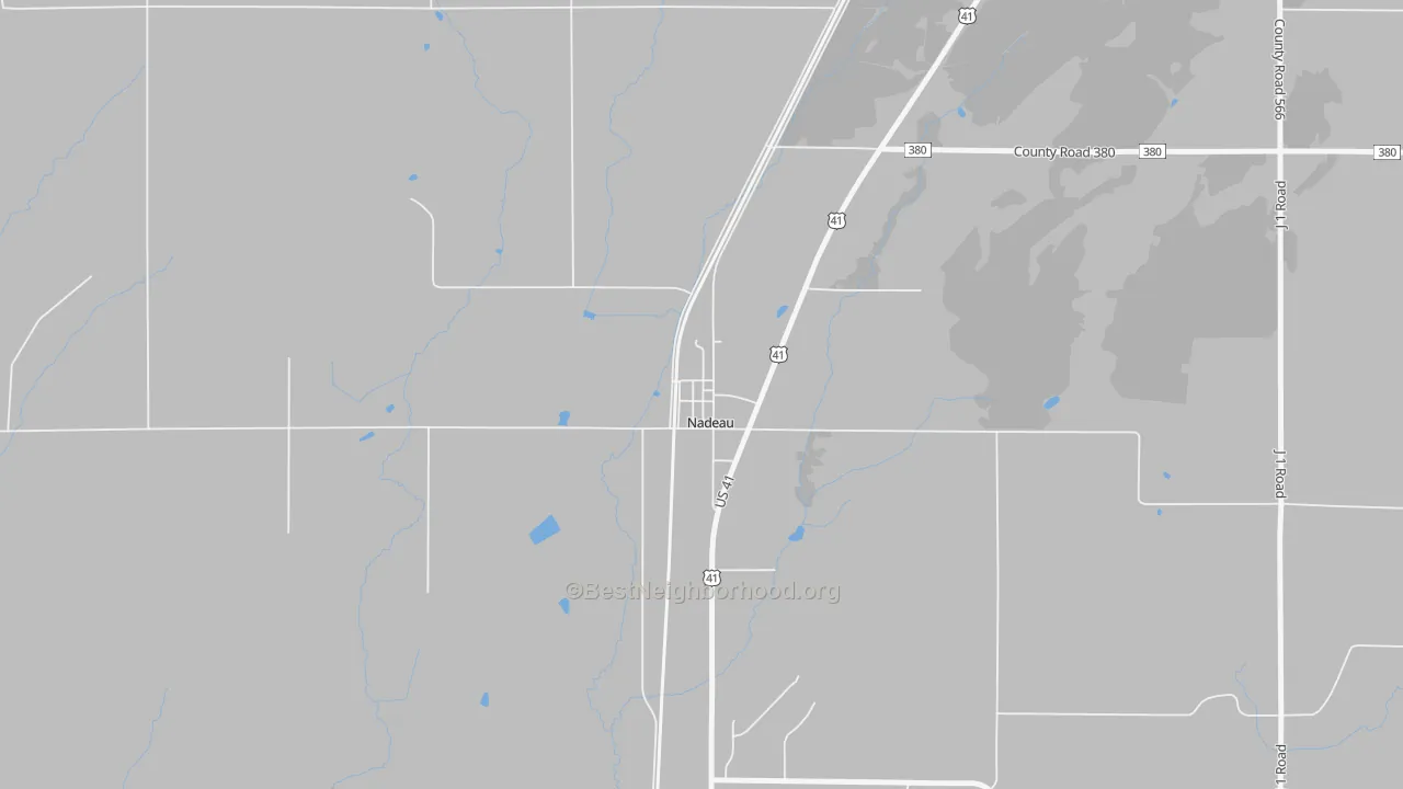 Transit Grade map of 49863, MI