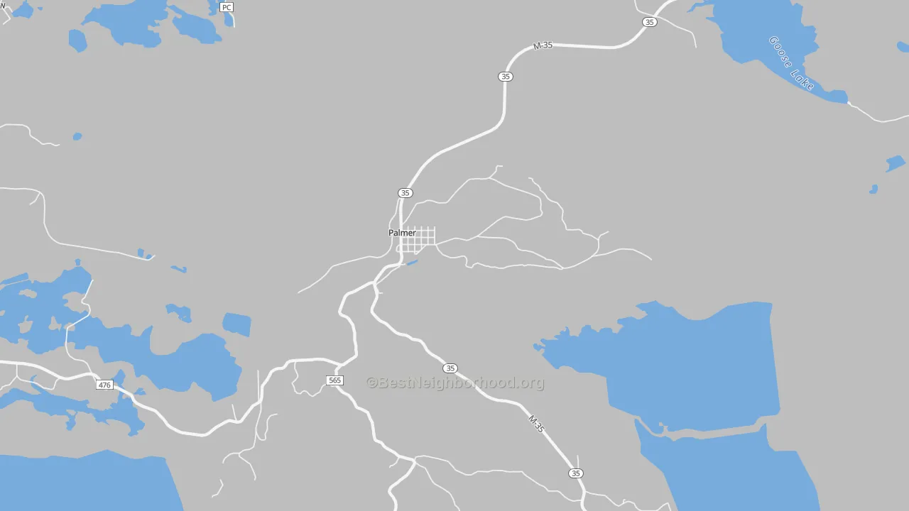 Transit Grade map of 49871, MI