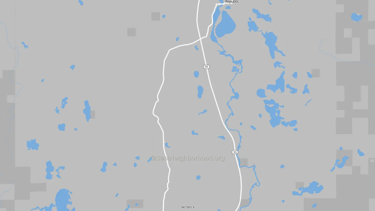 Transit Grade map of 49879, MI