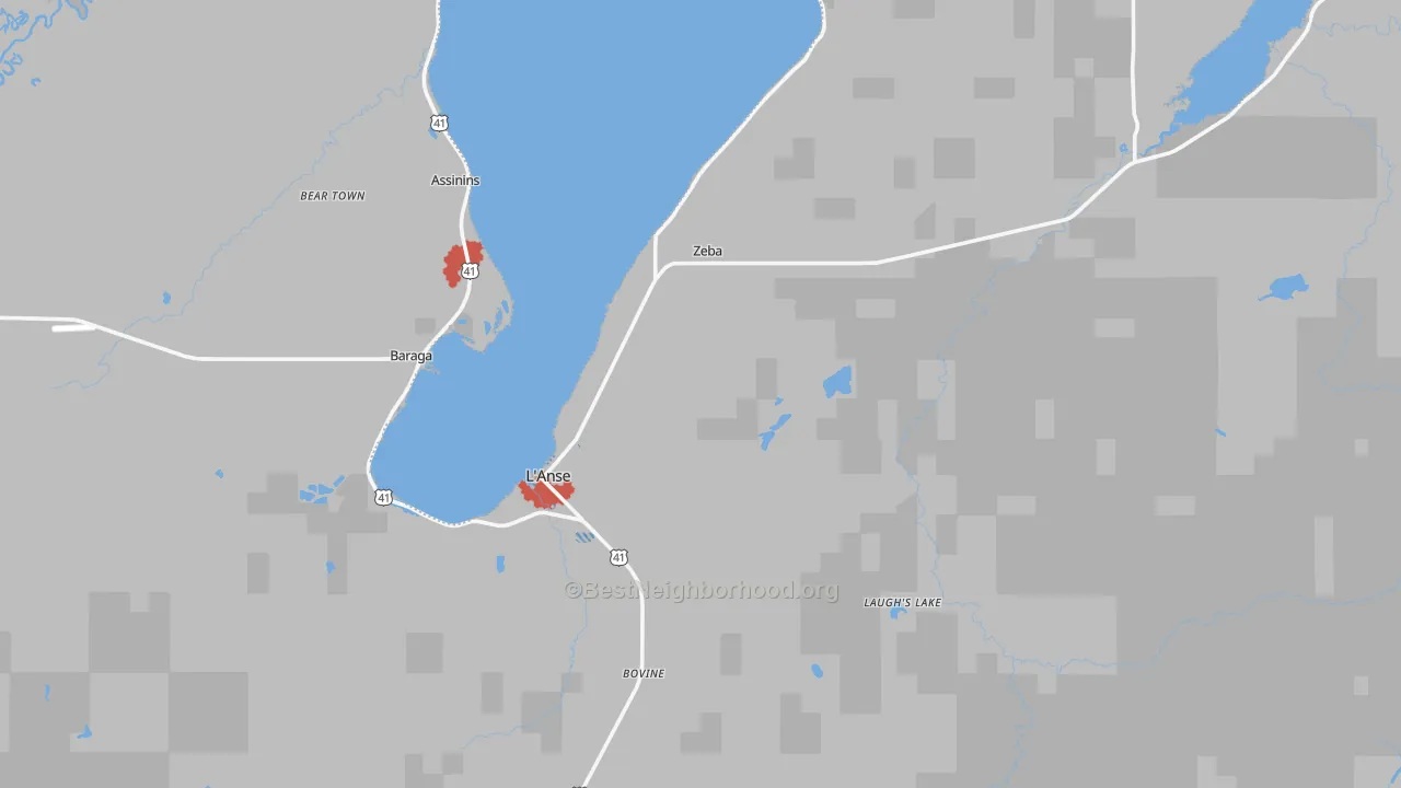 Transit Grade map of 49946, MI