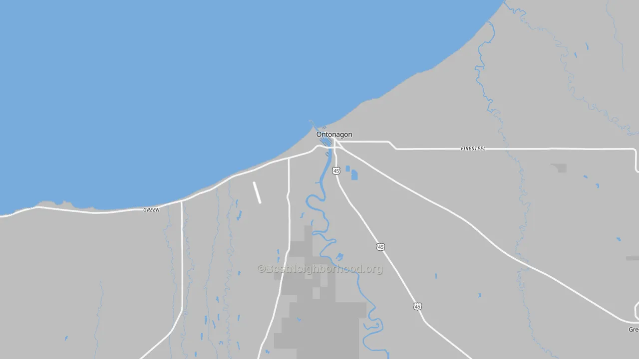 Transit Grade map of 49953, MI