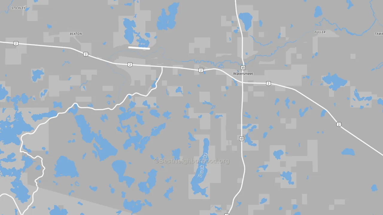 Transit Grade map of 49969, MI