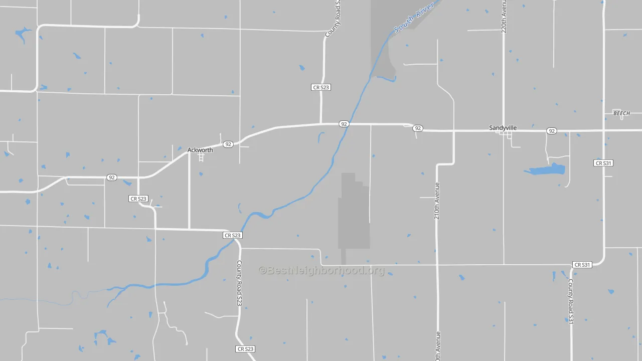 Transit Grade map of 50001, IA