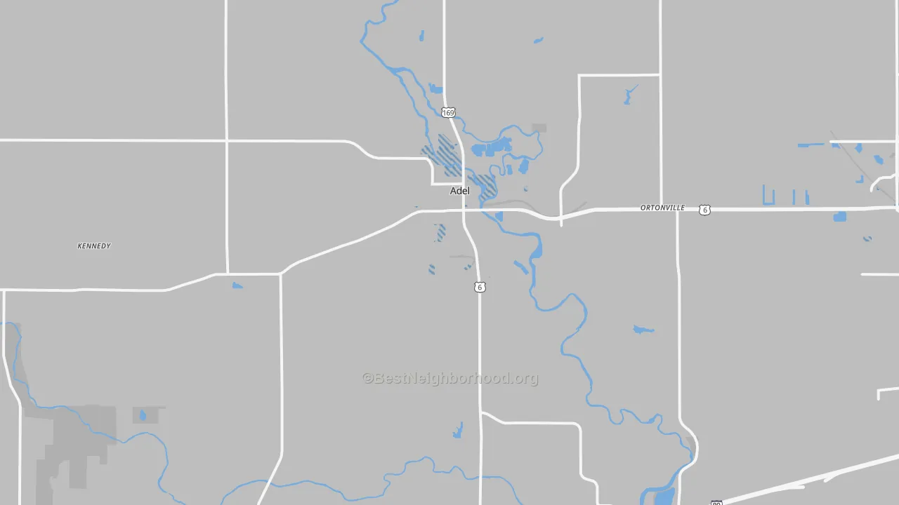 Transit Grade map of 50003, IA