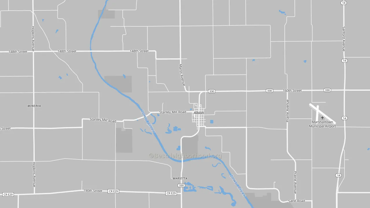 Transit Grade map of 50005, IA