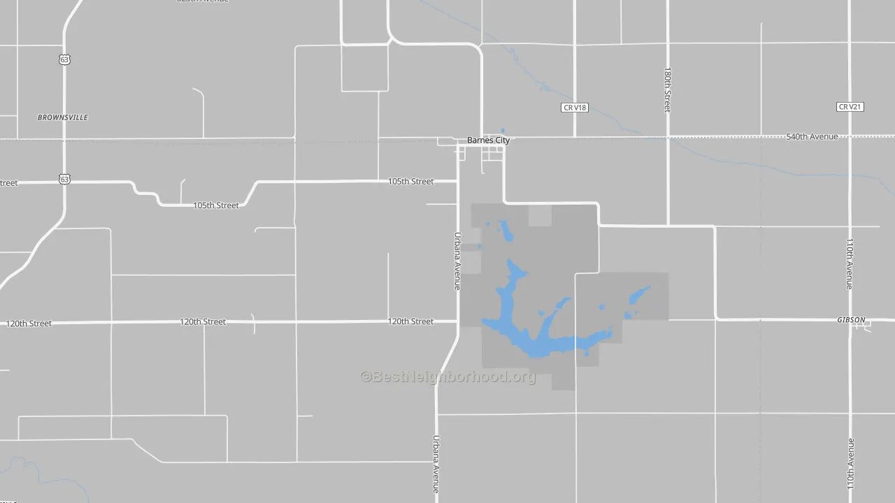 Transit Grade map of 50027, IA