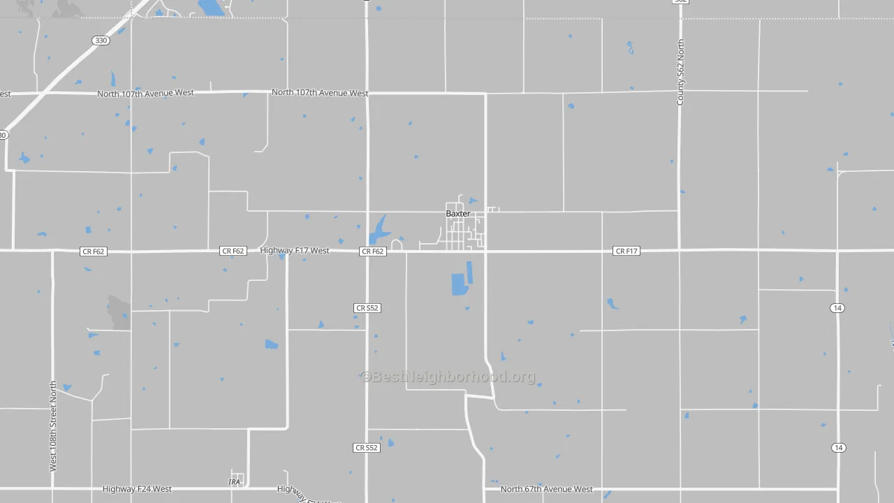 Transit Grade map of 50028, IA