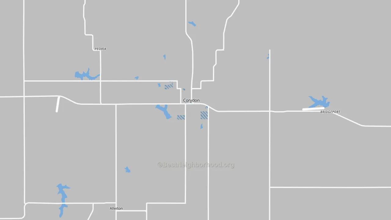 Transit Grade map of 50060, IA