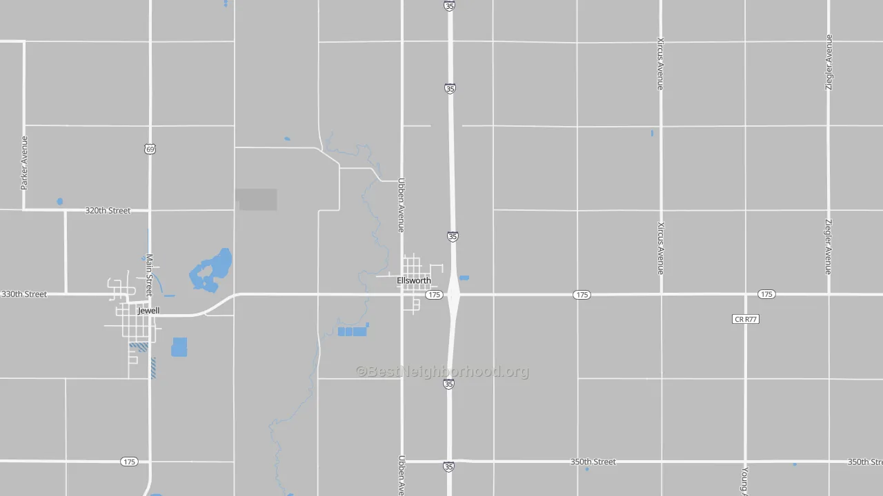 Transit Grade map of 50075, IA