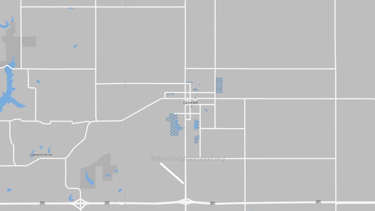 Transit Grade map of 50112, IA