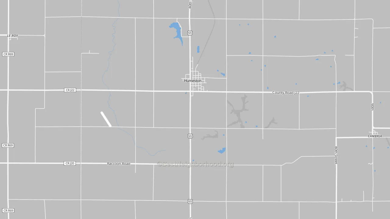 Transit Grade map of 50123, IA