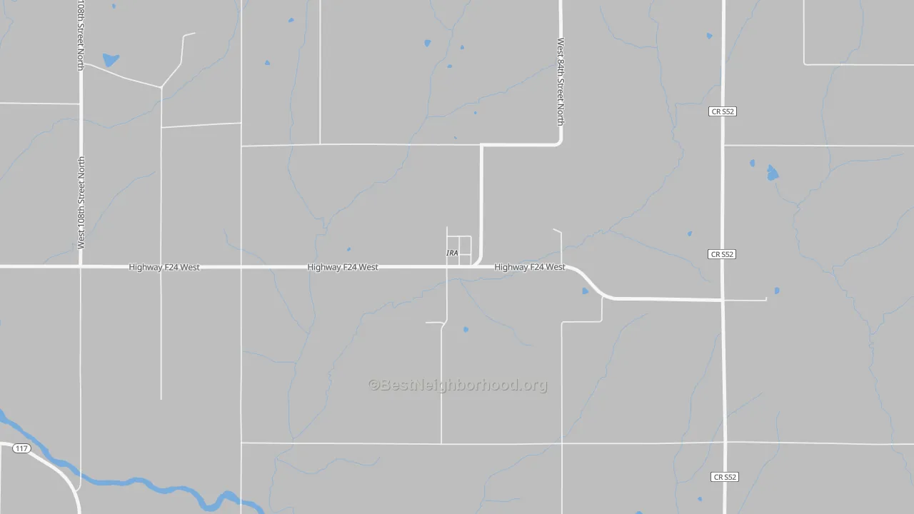 Transit Grade map of 50127, IA