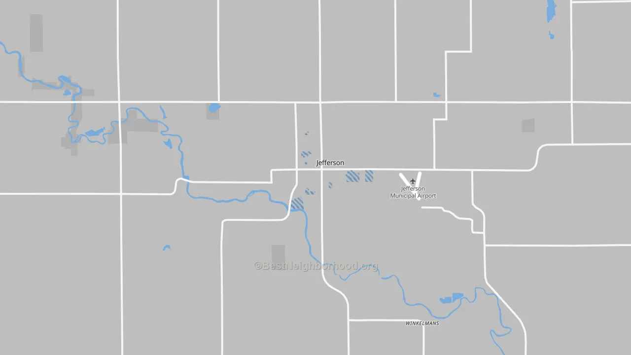 Transit Grade map of 50129, IA