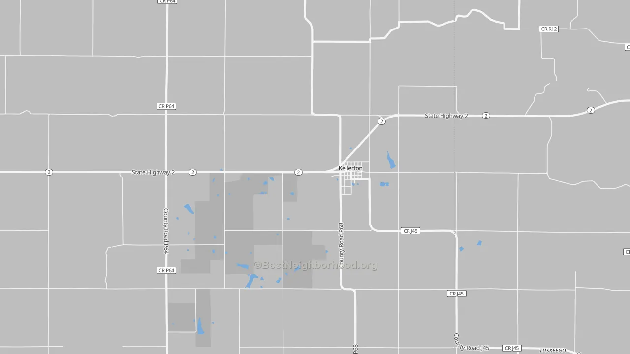 Transit Grade map of 50133, IA
