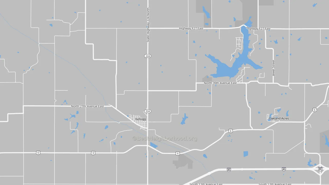 Transit Grade map of 50135, IA