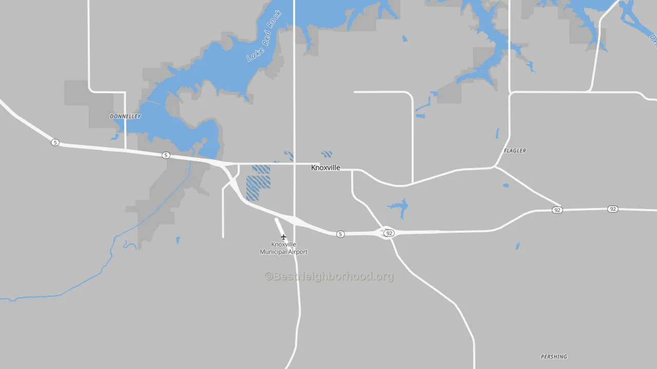 Transit Grade map of 50138, IA