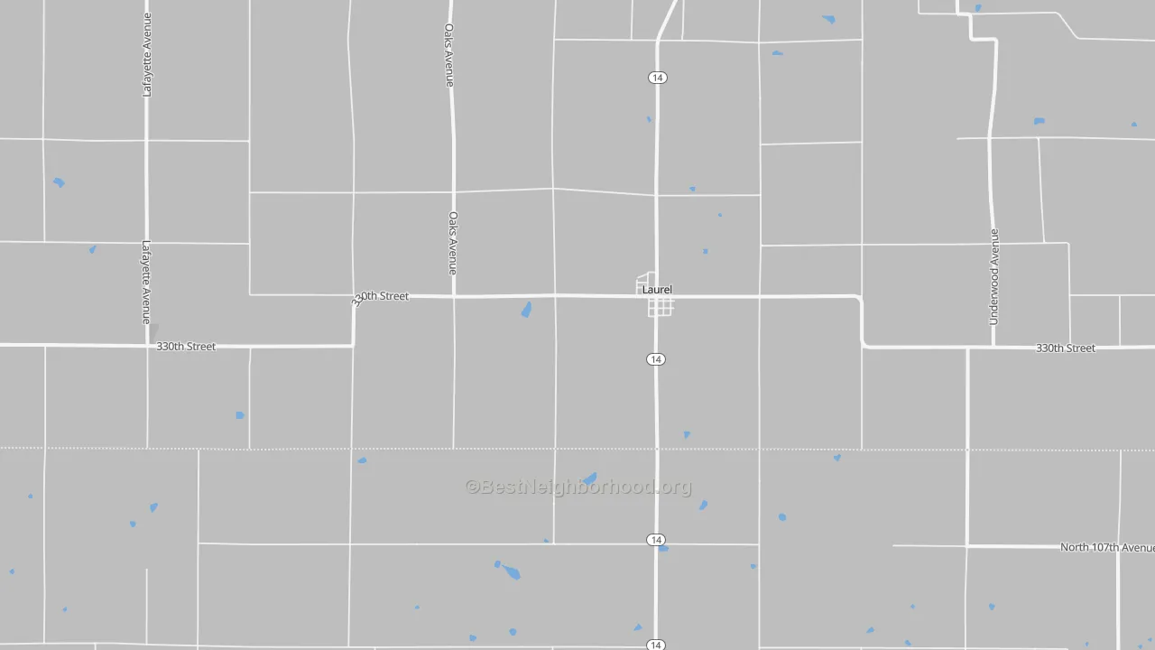 Transit Grade map of 50141, IA