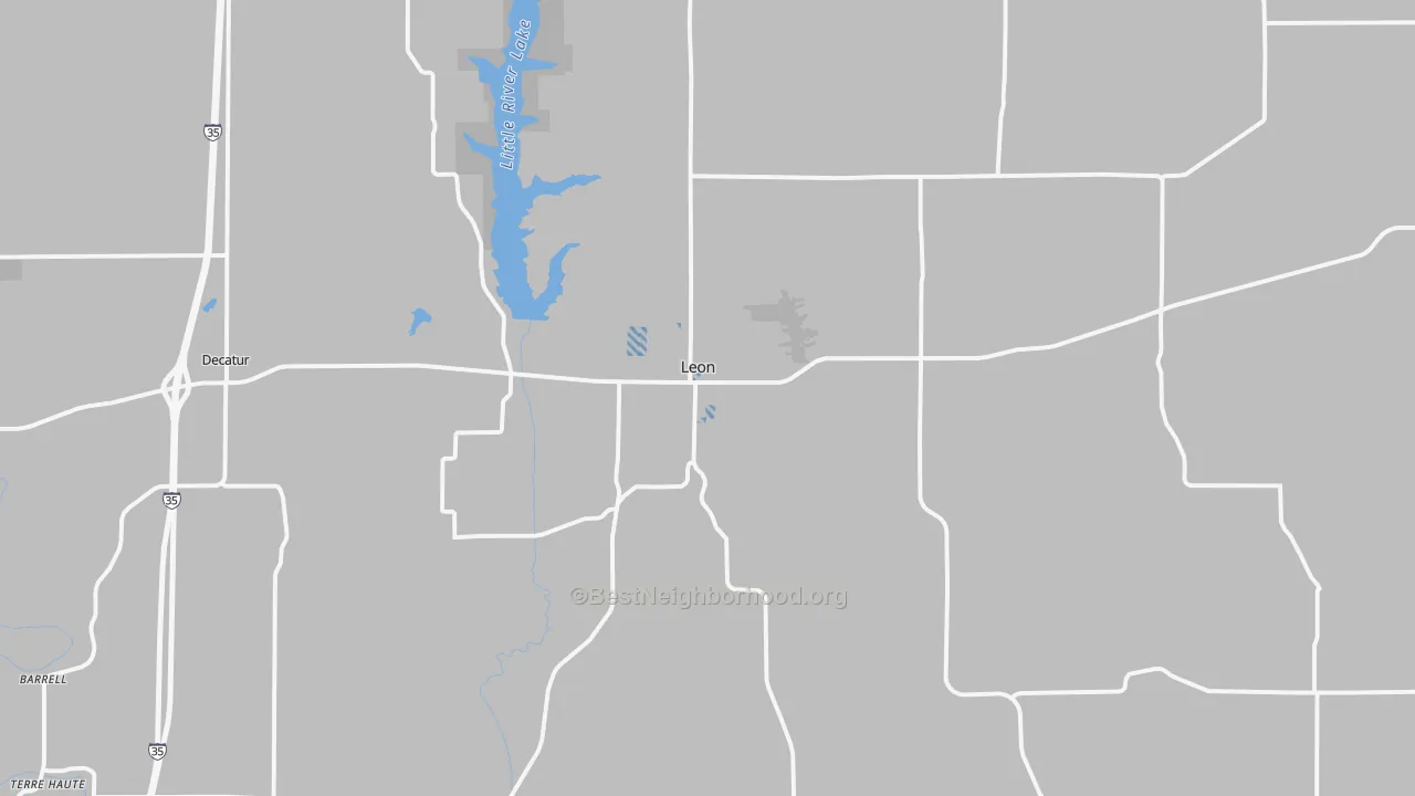 Transit Grade map of 50144, IA