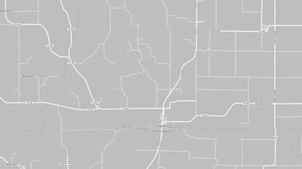 Transit Grade map of 50147, IA
