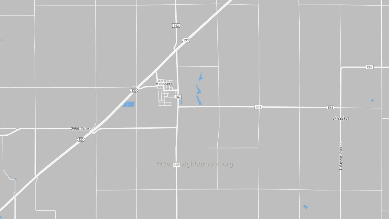 Transit Grade map of 50162, IA