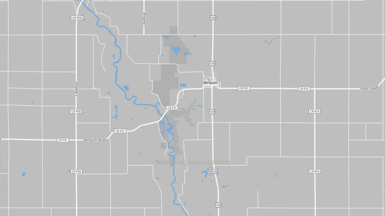 Transit Grade map of 50167, IA