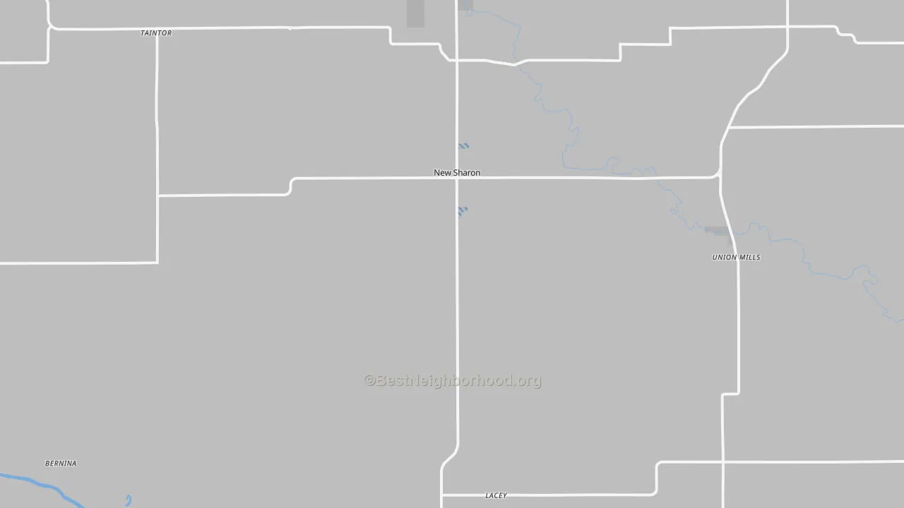 Transit Grade map of 50207, IA