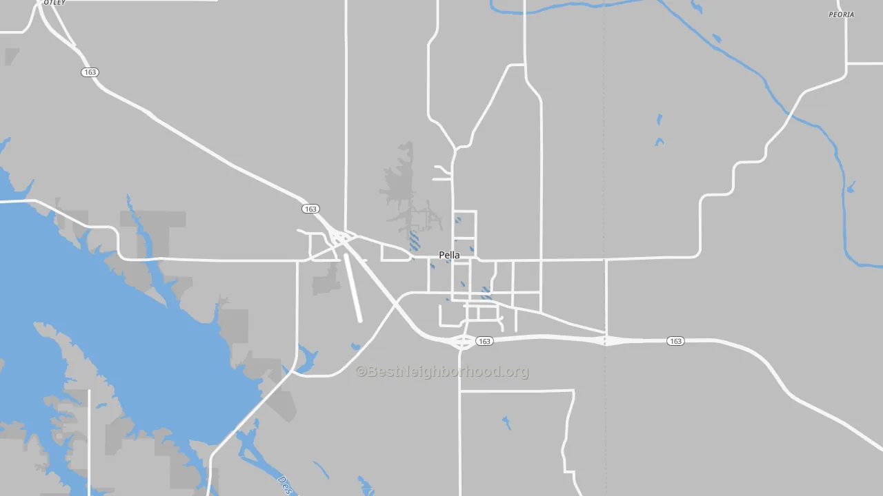 Transit Grade map of 50219, IA