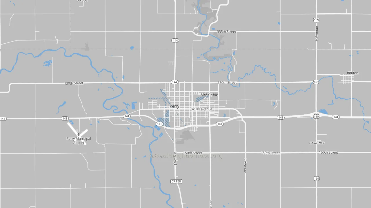 Transit Grade map of 50220, IA