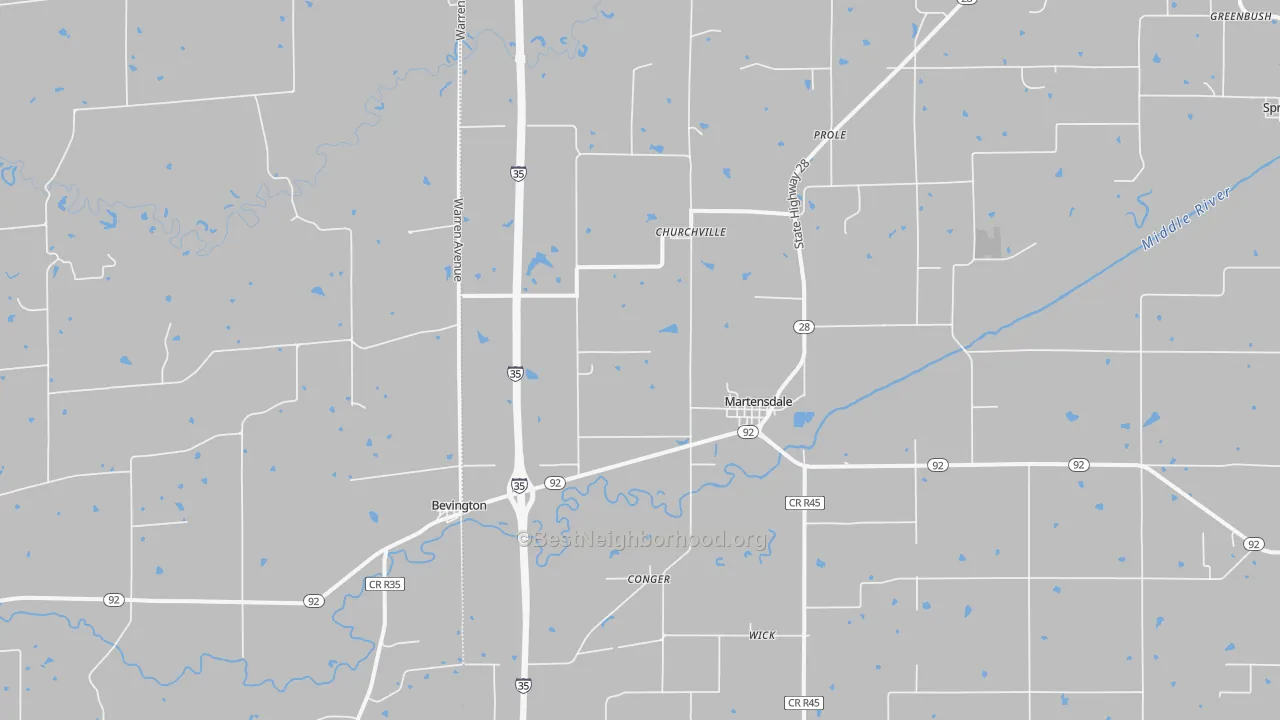 Transit Grade map of 50229, IA