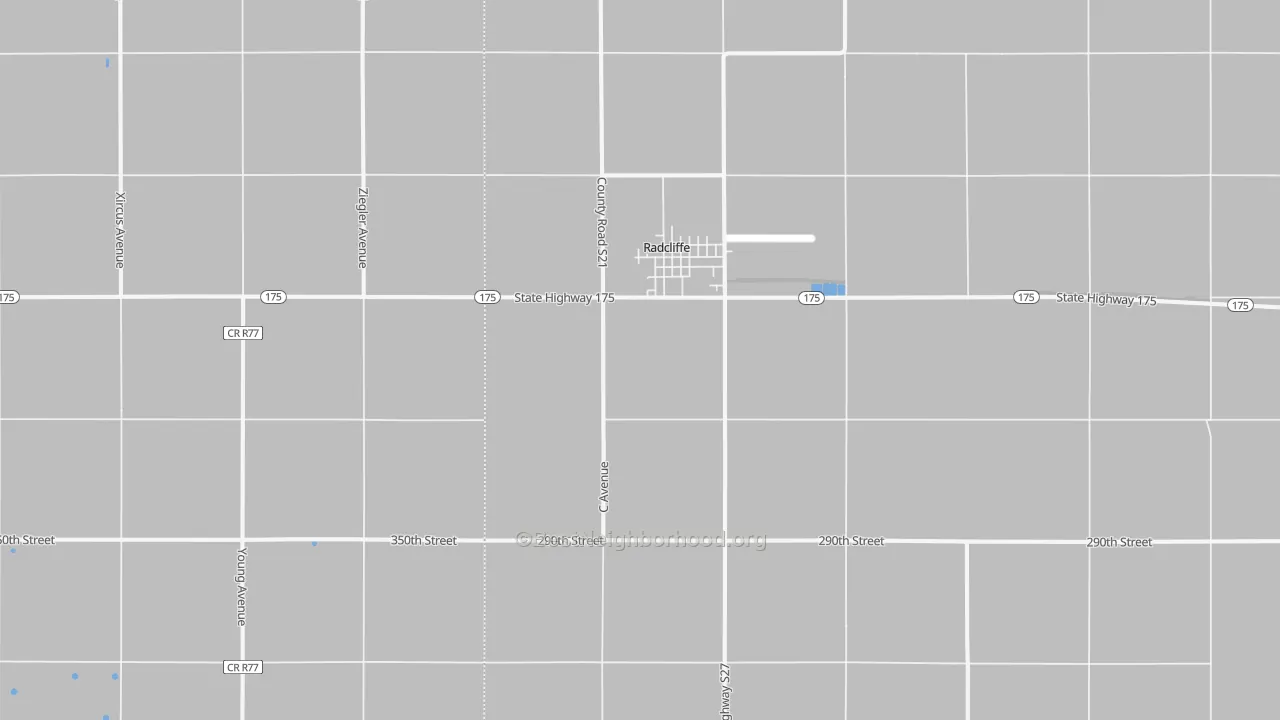 Transit Grade map of 50230, IA