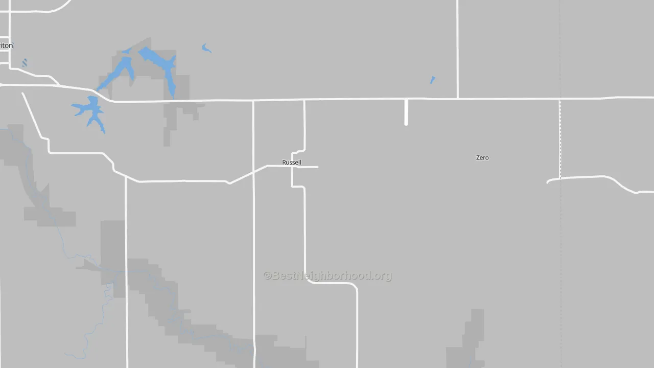 Transit Grade map of 50238, IA