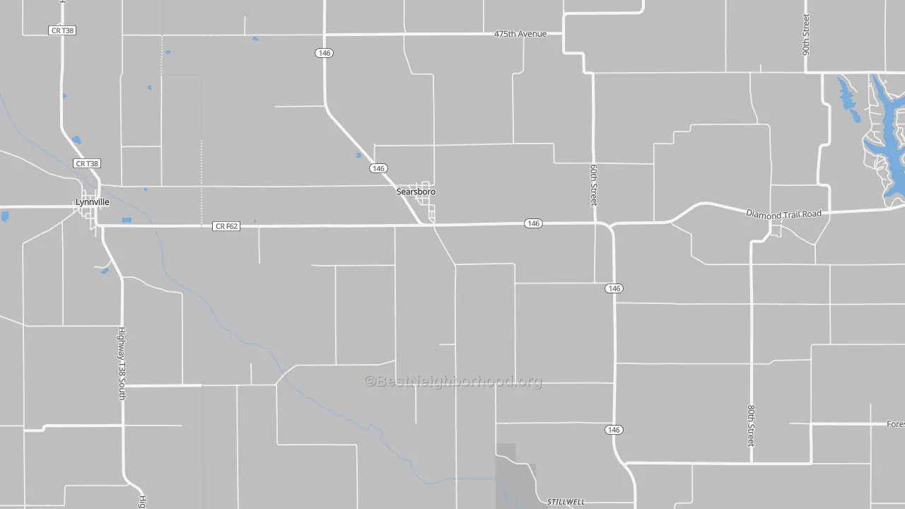 Transit Grade map of 50242, IA