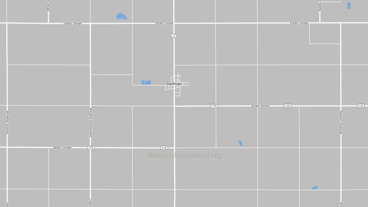Transit Grade map of 50246, IA
