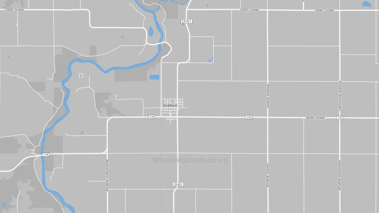 Transit Grade map of 50249, IA
